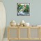 Stupell Industries Splashing Bass Fish Floater Framed Canvas Wall Art Design by LSR Design Studio